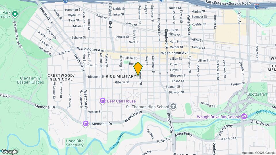5207 Blossom St Map and Location Details