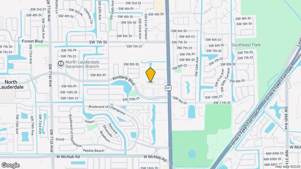 406 W Santa Catalina Cir Map and Location Details
