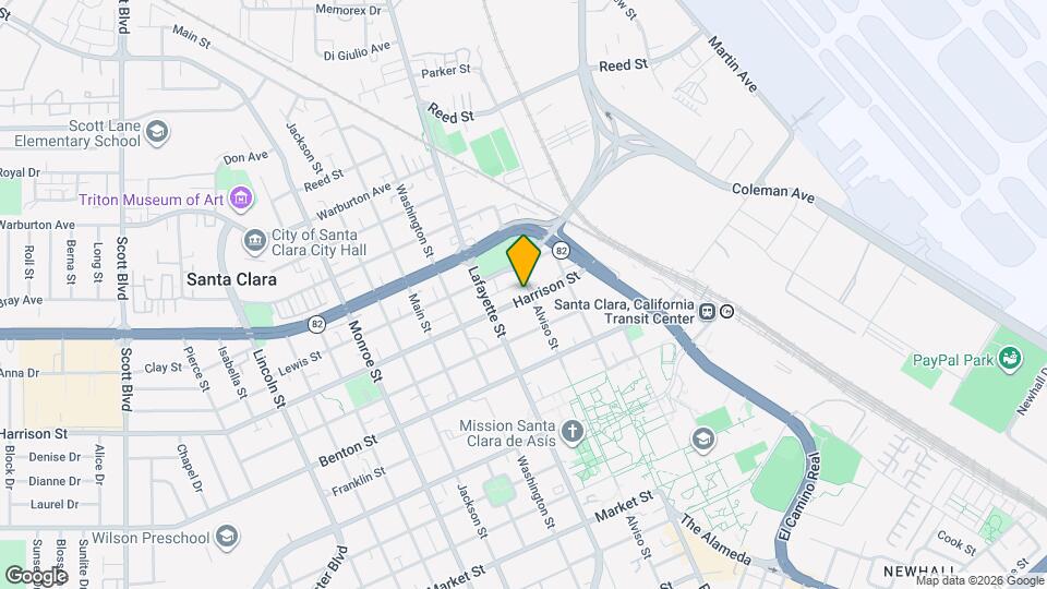 817 Harrison St Map and Location Details