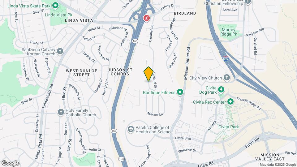 2214 Finch Ln Mapa y Detalles de la Ubicación