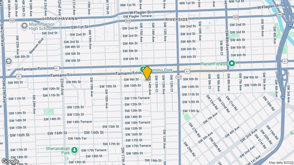 906 SW 14th Ave Map and Location Details
