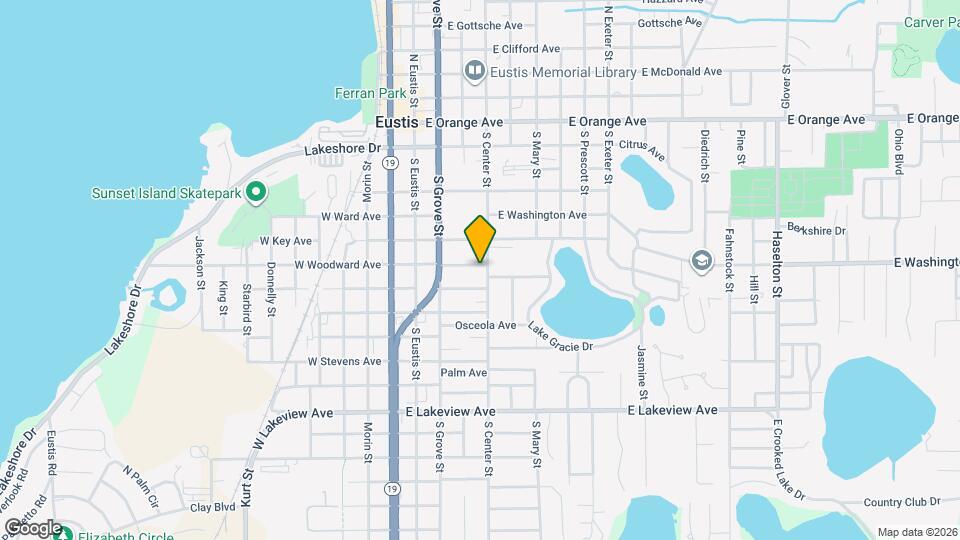 600 S Center St Map and Location Details