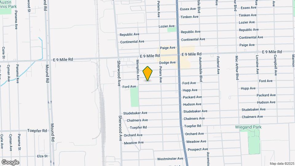 7067 Ford Ave Mapa y Detalles de la Ubicación