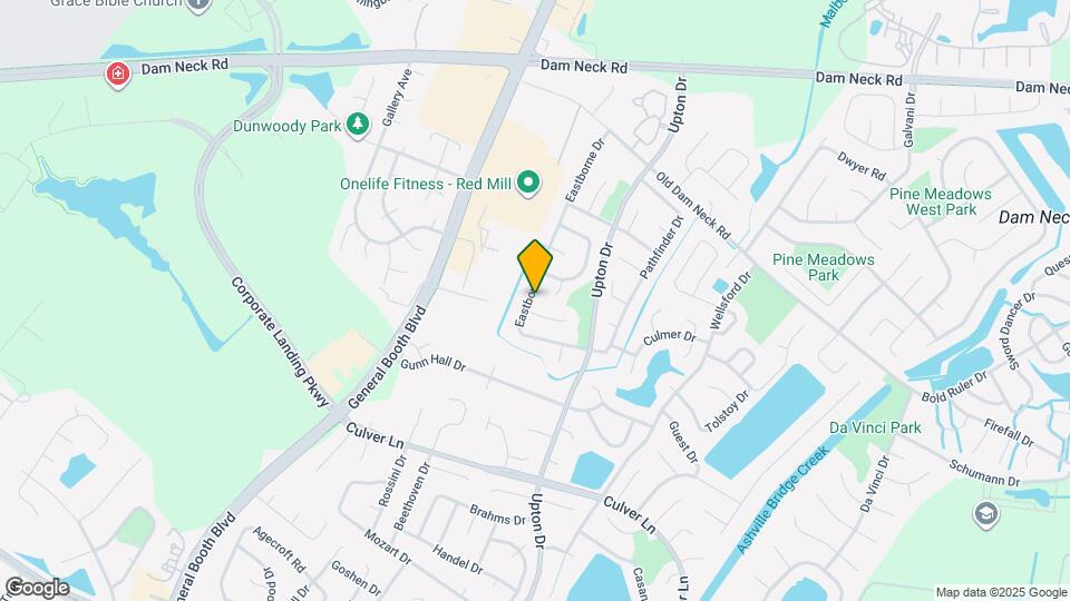 1836 Eastborne Dr Map and Location Details