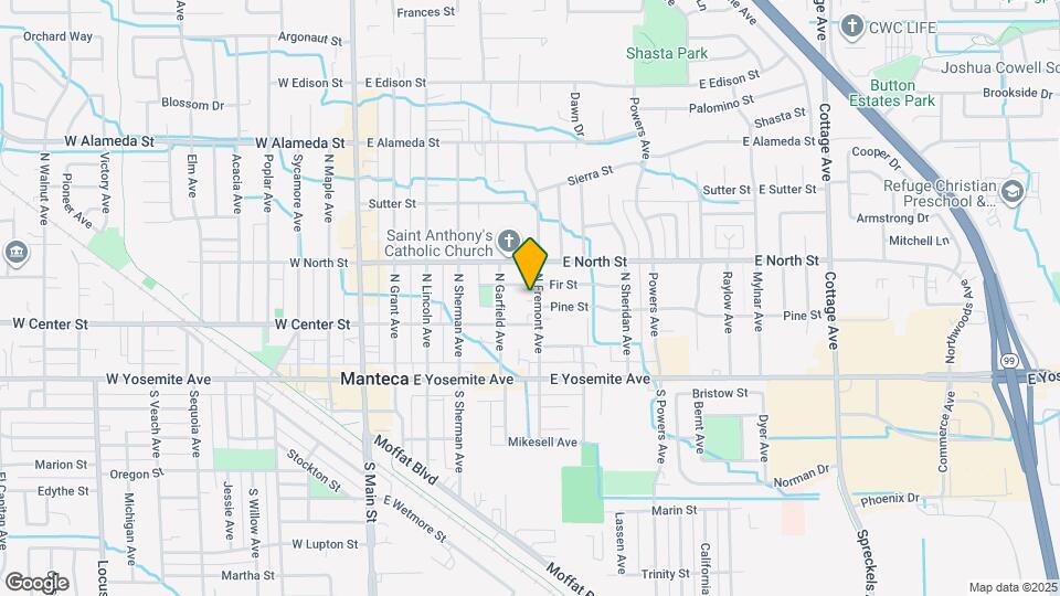 227 N Fremont Ave Map and Location Details