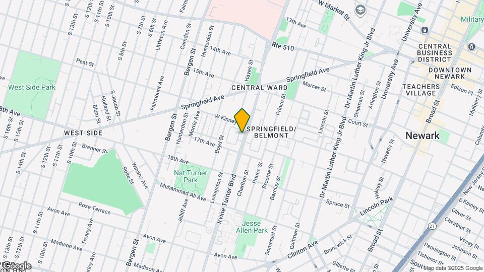 94 Irvine Turner Blvd Map and Location Details