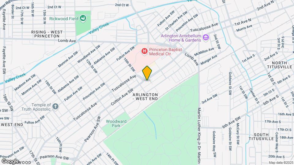 909 Cotton Ave SW Map and Location Details