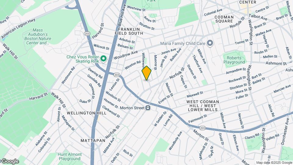 95 Willowwood St Map and Location Details