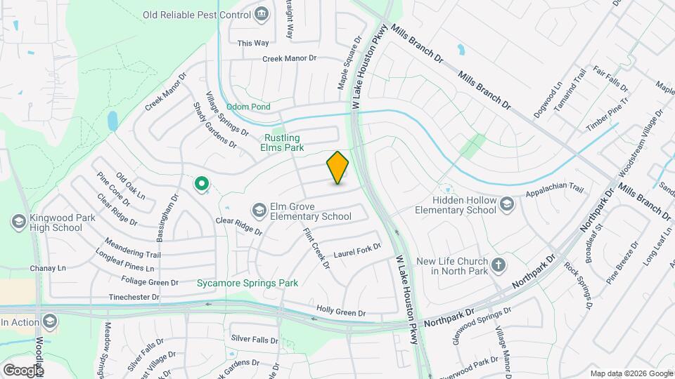 3303 Sycamore Springs Dr, Unit 414 Mapa y Detalles de la Ubicación