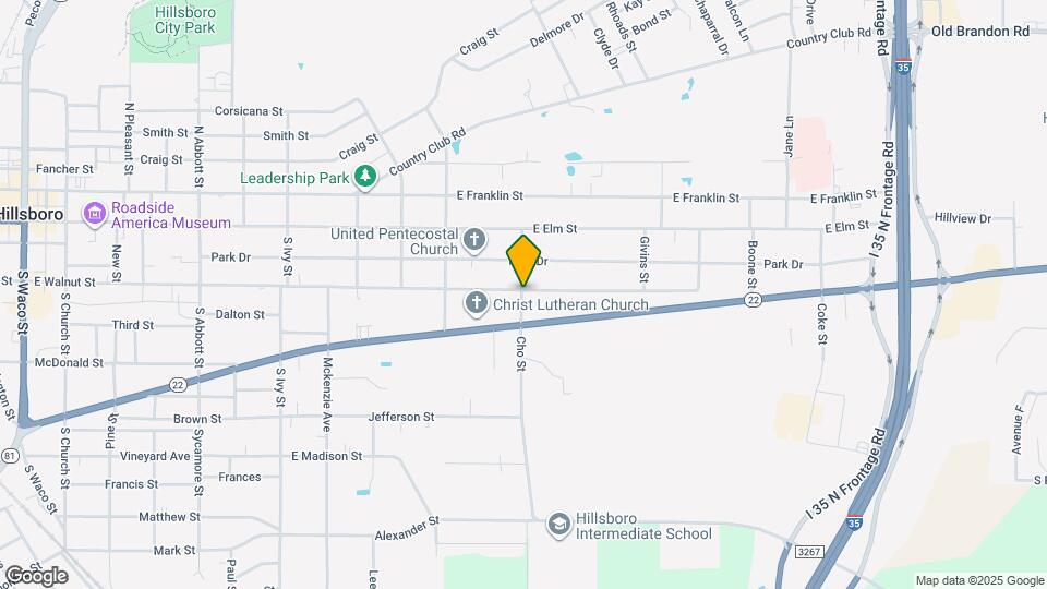 1000 E Walnut St Mapa y Detalles de la Ubicación