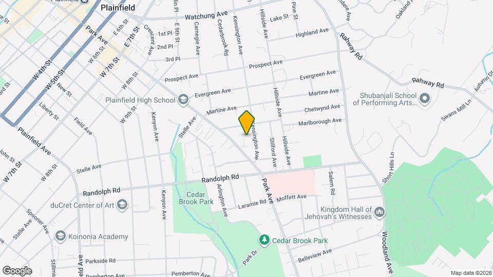 1141 Clawson Ct Map and Location Details