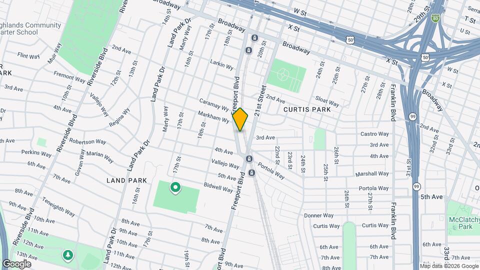 2789 Freeport Blvd Map and Location Details