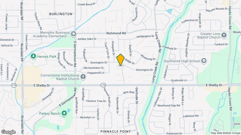 4597 Richmond Hills Dr Map and Location Details