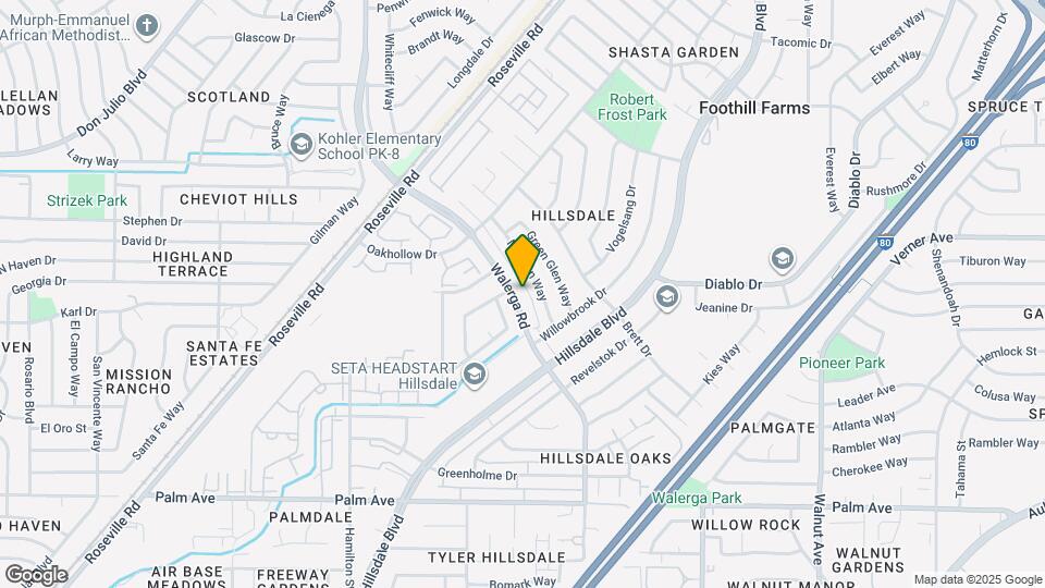 5906 Walerga Rd Map and Location Details