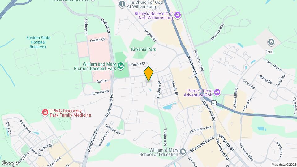 203 Bristol Cmn, Unit 203 Map and Location Details