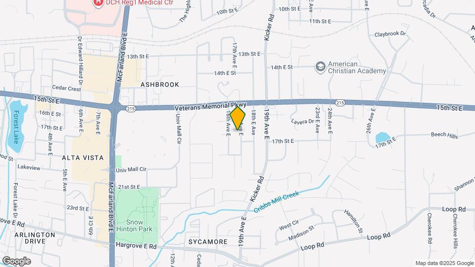 1626 17th Ave E Map and Location Details