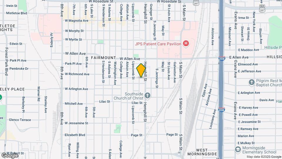 709 W Richmond Ave Mapa y Detalles de la Ubicación