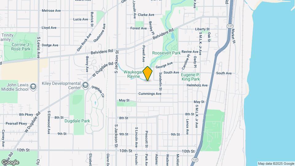 714 Helmholz Ave Map and Location Details