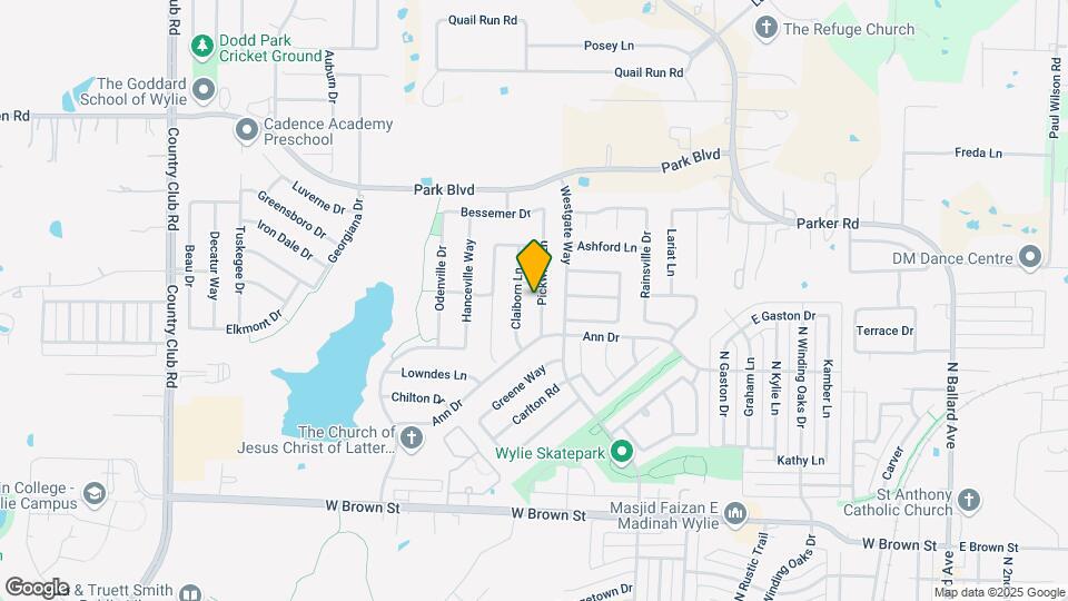613 Pickwick Ln Map and Location Details