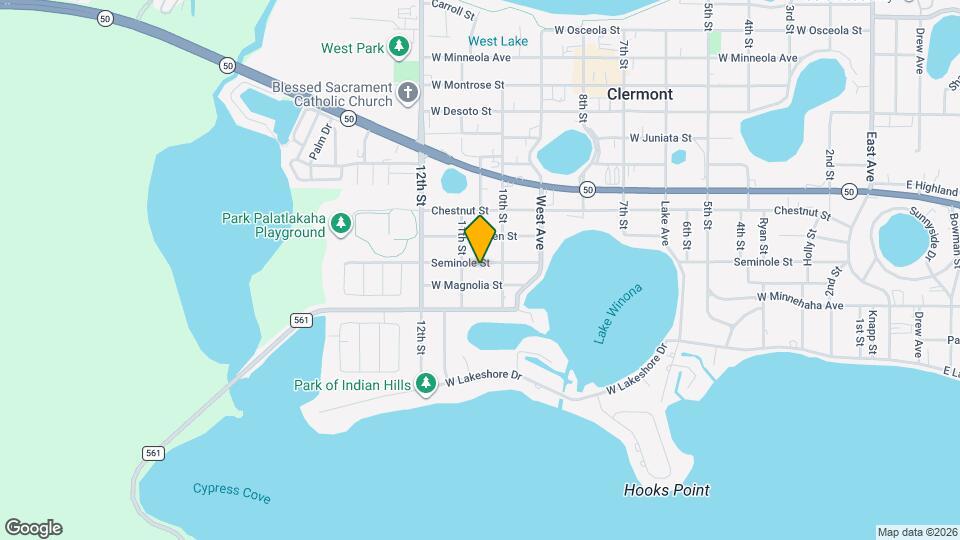 1059 Seminole St Map and Location Details