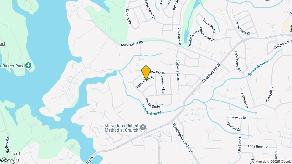 10901 Slalom Hill Rd Map and Location Details
