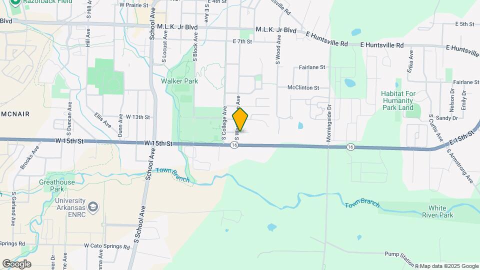 1402 S Washington Ave Map and Location Details