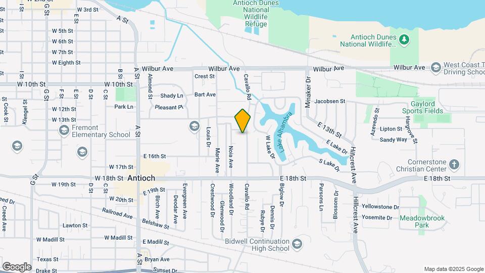 1402 Cavallo Rd Map and Location Details
