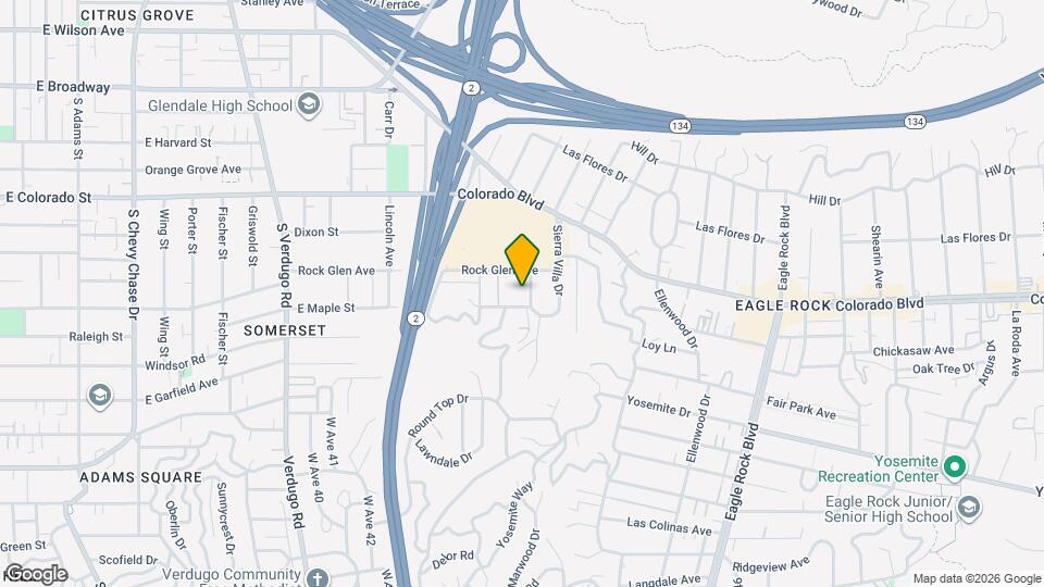 5011 Lockhaven Ave Map and Location Details