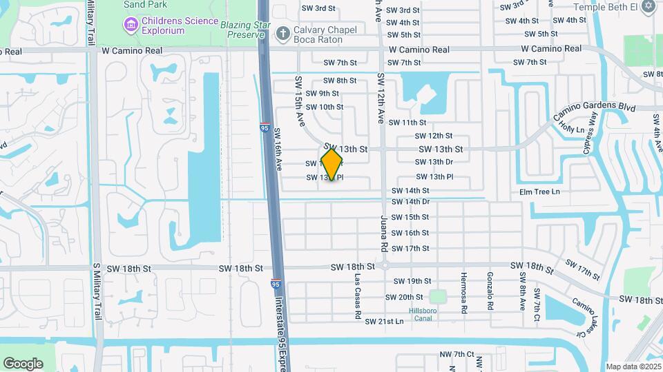 1365 SW 14th St Map and Location Details