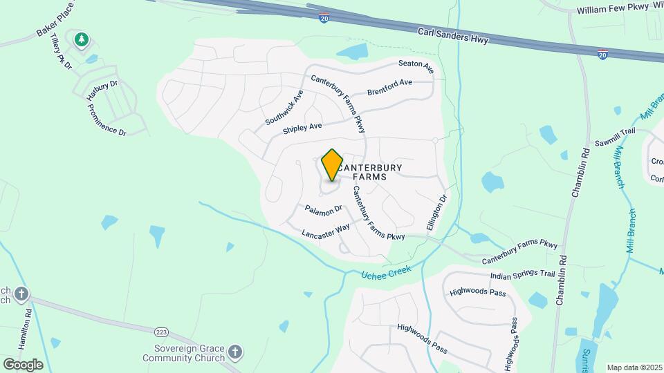 528 Brantley Cove Cir Map and Location Details