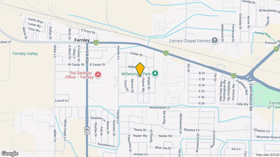 415 Sycamore St Map and Location Details