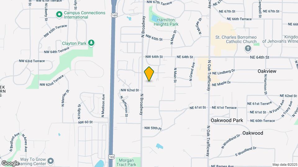308 NW 62nd Terrace Map and Location Details