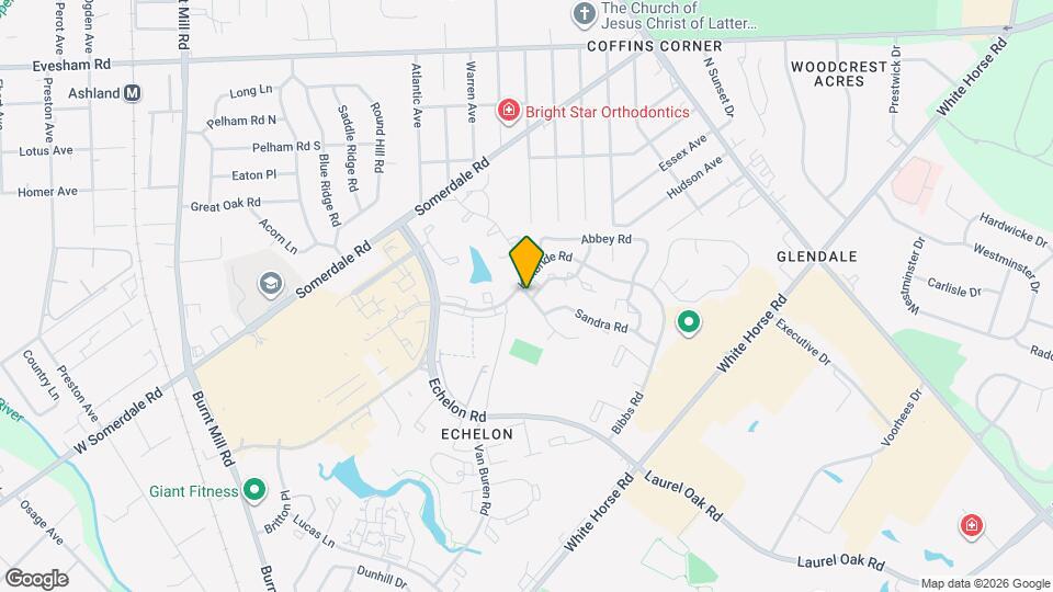 12 Sandra Rd, Unit 12 Sandra Rd Voorhees Mapa y Detalles de la Ubicación