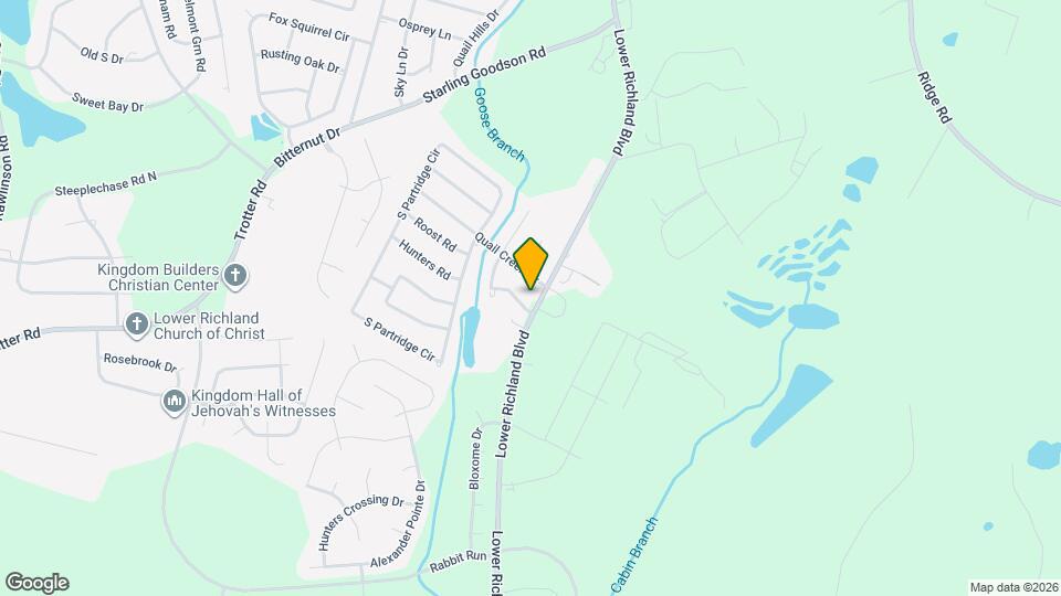 104 Huntwood Trail Map and Location Details