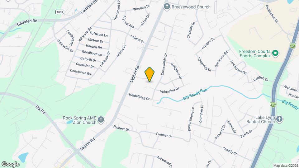 2616 Indian Wells Ct Map and Location Details