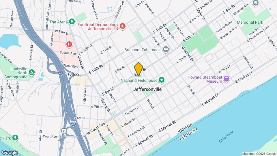 728 Watt St Map and Location Details