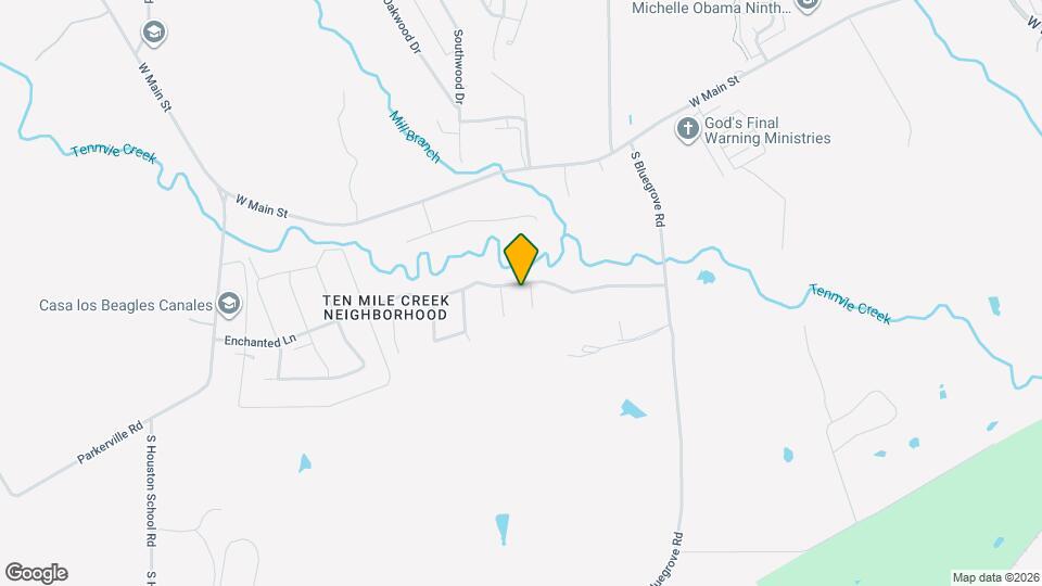 1706 Enchanted Ln Map and Location Details