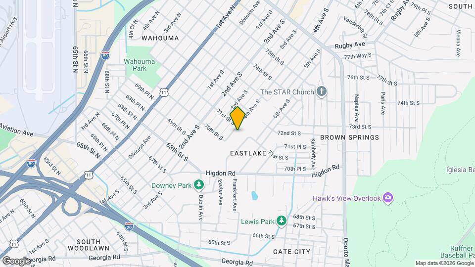 7025 4th Ave S Map and Location Details