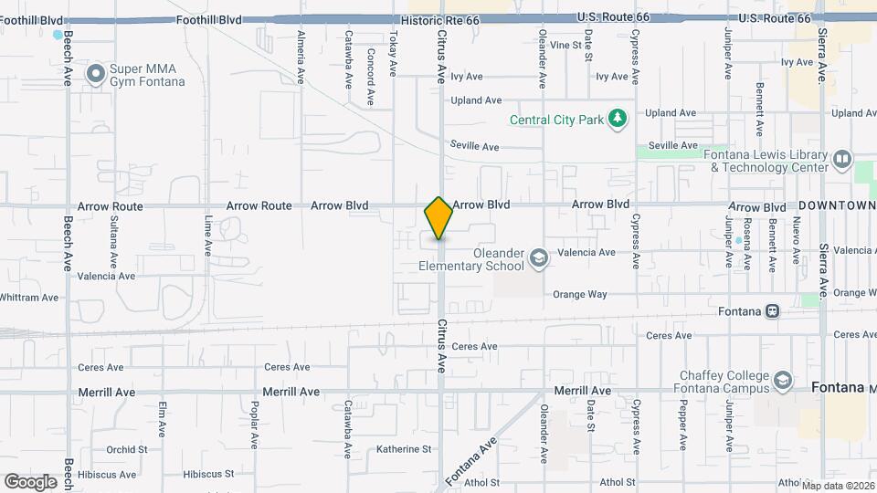 Citrus Breeze Apartments Map and Location Details