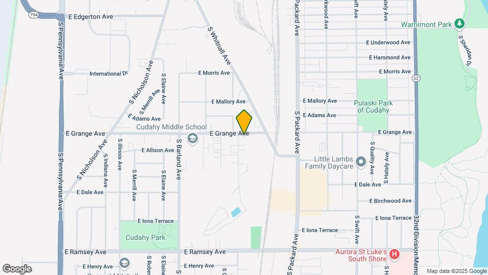 3431 E Grange Ave, Unit A Map and Location Details