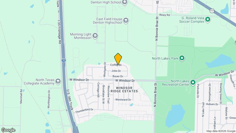 2521 Coffey Dr Map and Location Details