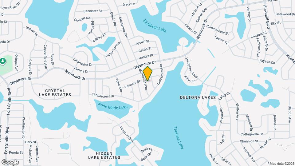 1455 Montecito Ave Mapa y Detalles de la Ubicación