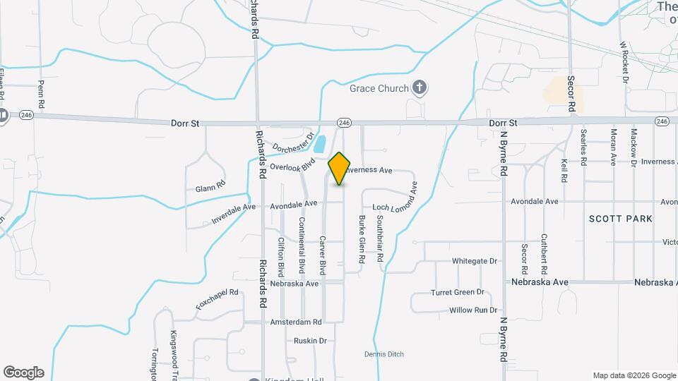 915 Independence Rd Map and Location Details