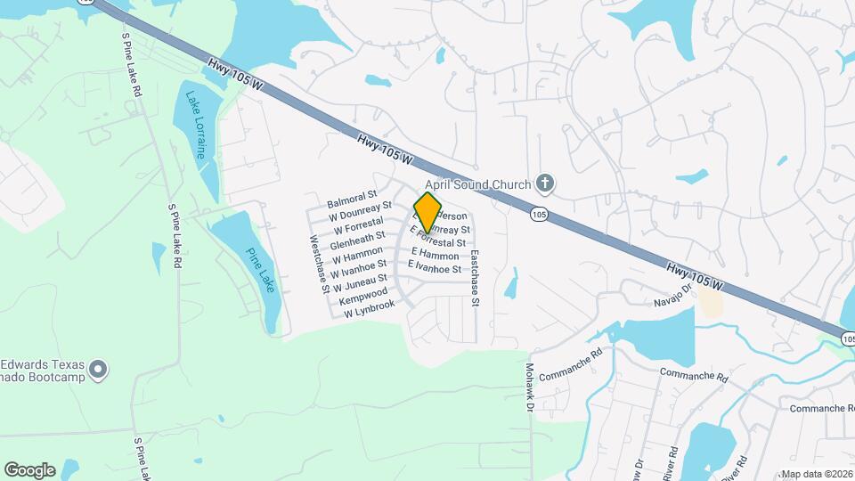 16697 E Forrestal St Map and Location Details