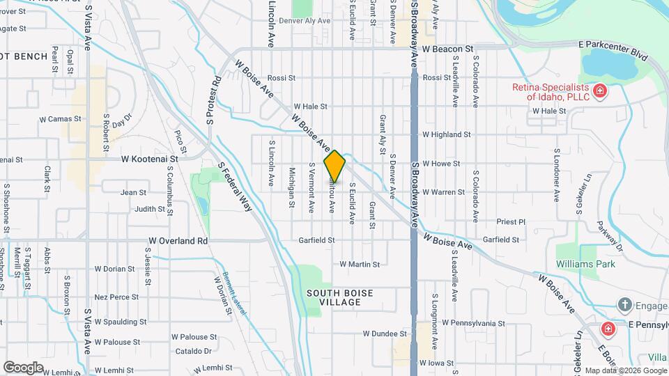 1806 S Manitou Ave Map and Location Details