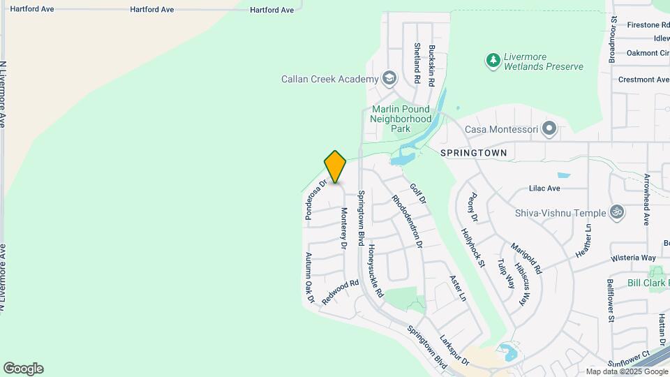 2058 Monterey Dr Map and Location Details