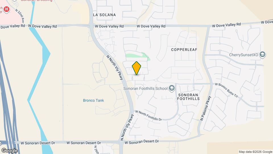 2373 W Sleepy Ranch Rd Mapa y Detalles de la Ubicación