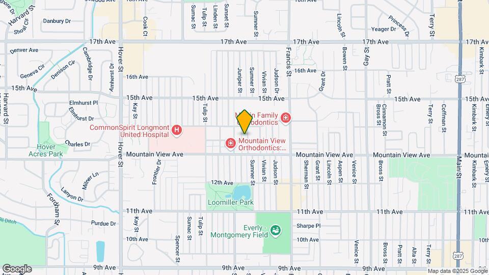 1333 Sumner St Map and Location Details