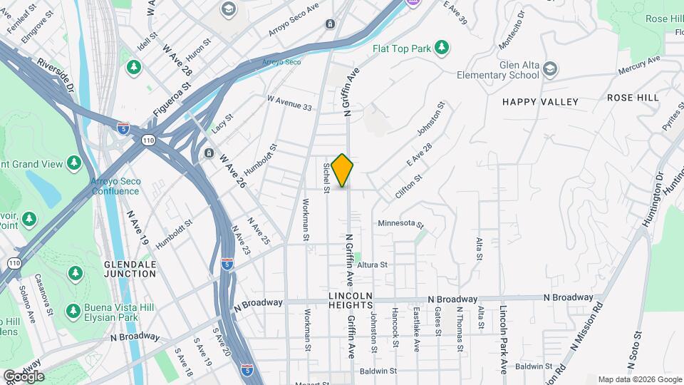 2691 N Griffin Ave, Unit 5 Map and Location Details