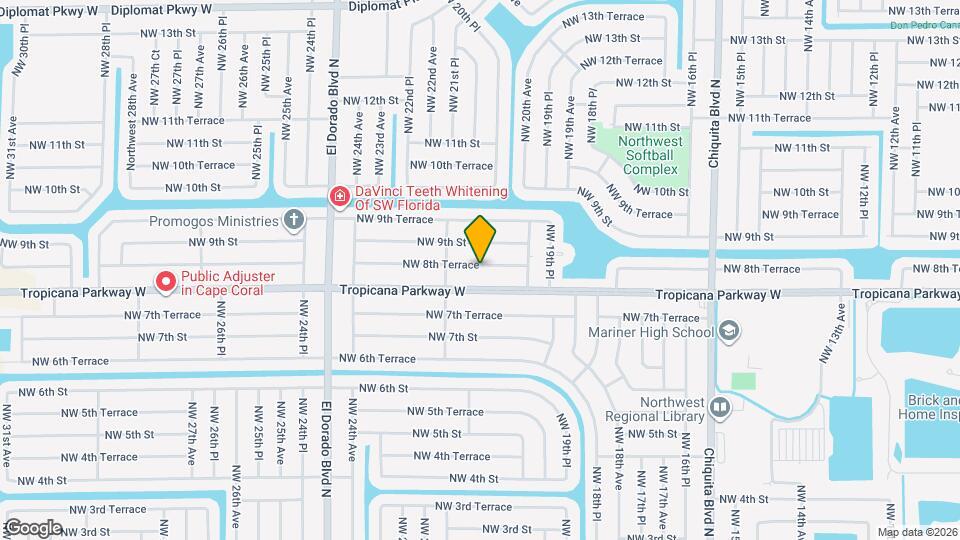 2030 NW 8th Terrace Map and Location Details